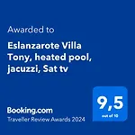 Eslanzarote Eco Tony, Heated Pool, Jacuzzi, Sat Tv, Super Wifi Βίλα La Costa