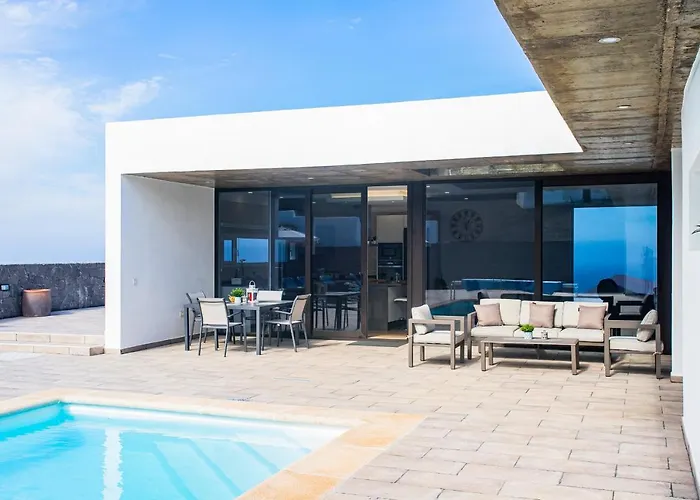 别墅 Eslanzarote Eco Tony, Heated Pool, Jacuzzi, Sat Tv, Super Wifi *