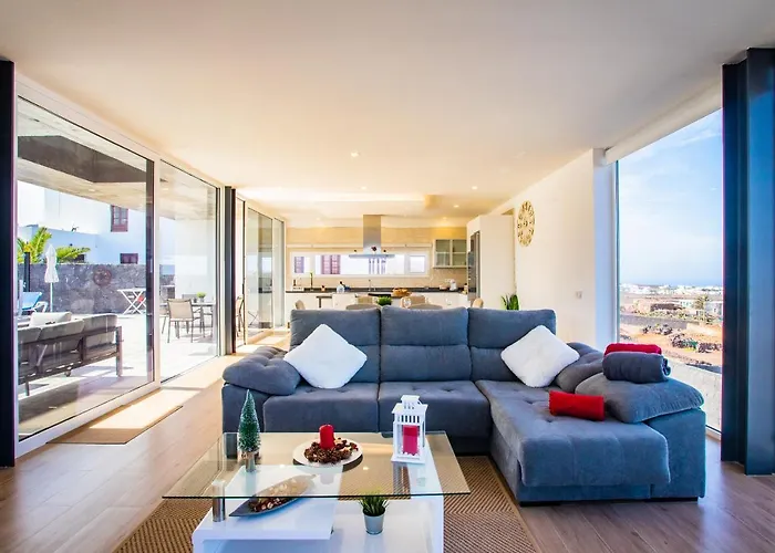 Vila Eslanzarote Eco Tony, Heated Pool, Jacuzzi, Sat Tv, Super Wifi *