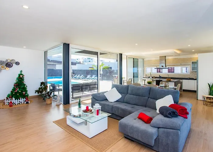 Eslanzarote Eco Tony, Heated Pool, Jacuzzi, Sat Tv, Super Wifi 别墅 La Costa